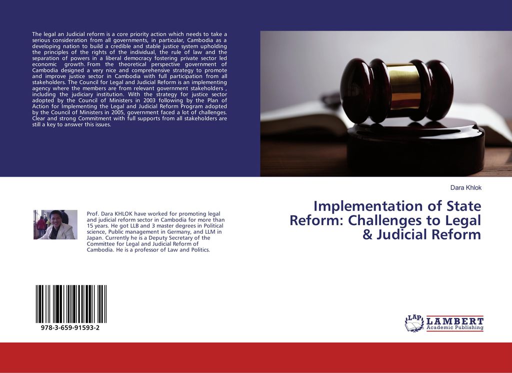 Implementation of State Reform: Challenges to Legal & Judicial Reform