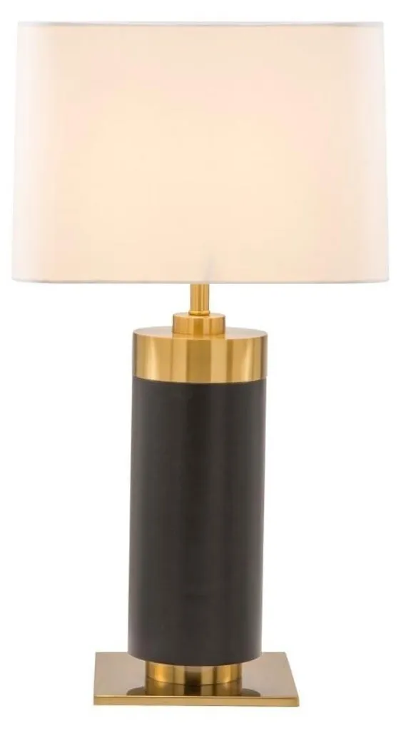 Lampe de salon VENDOME H73 cm : luminaire métal pour bureau et séjour