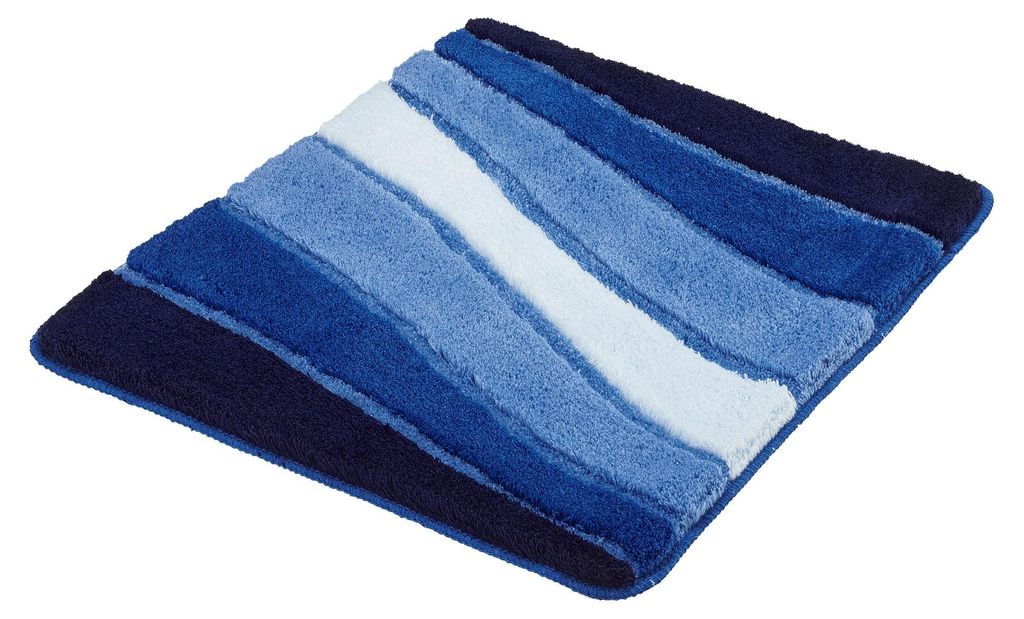 Kleine Wolke Badteppich OCEAN Royalblau 55 x 65 cm Produktbild 