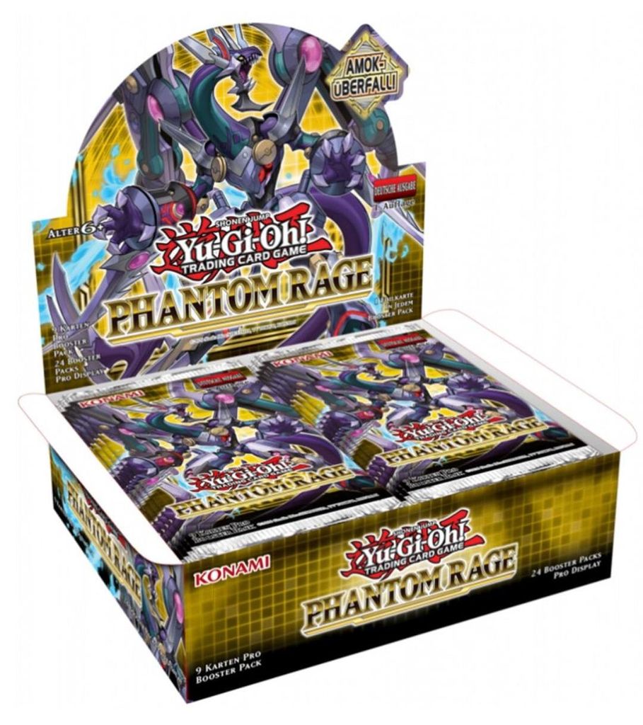 Yu-Gi-Oh! Phantom Rage Display Deutsch – Booster Display Produktbild 