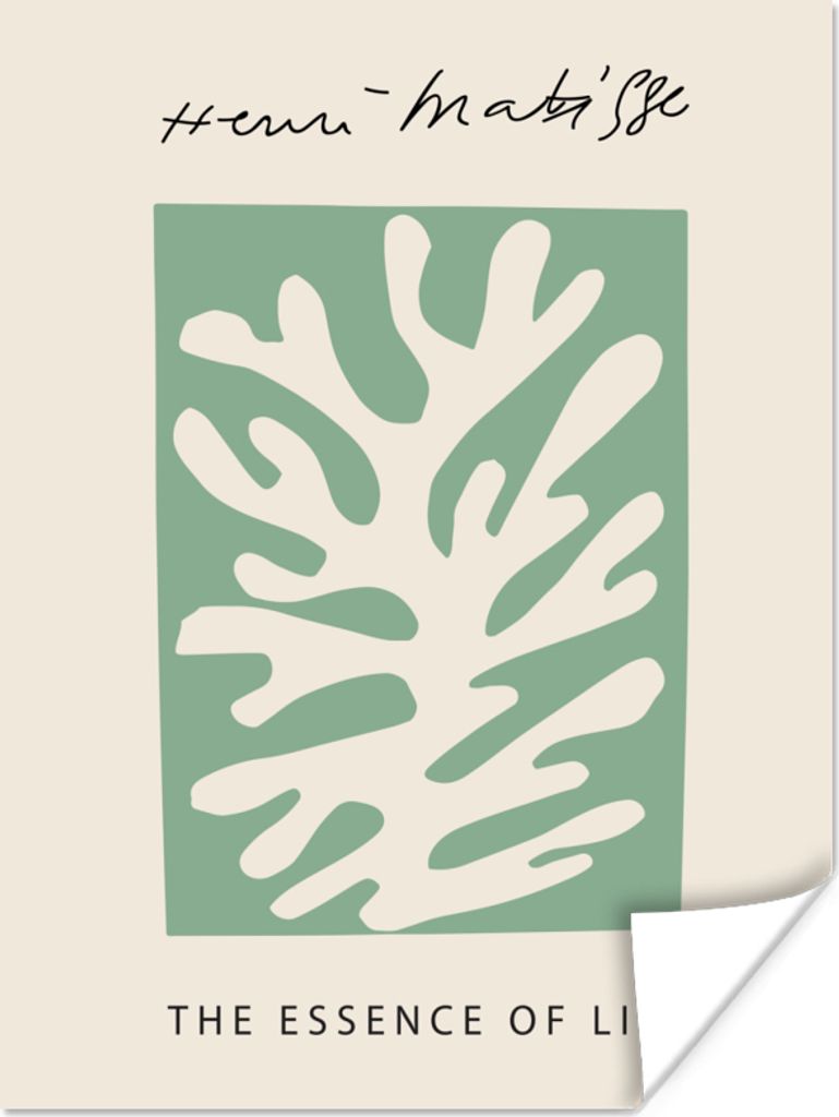 MuchoWow Poster Kunst - Natur - Formen - Abstrakt - Henri Matisse 30x40 cm - Wandplakat - Poster Kinderzimmer