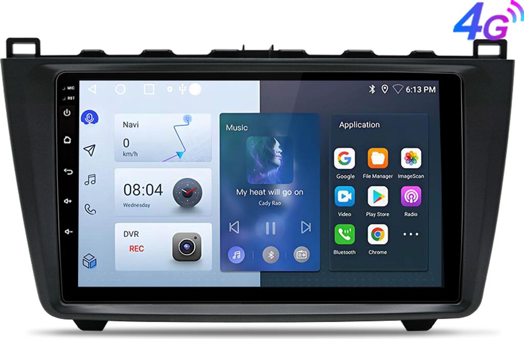 6+128G android13 carplay Für Mazda6 GH 2007-2012 android Obrázek produktu 
