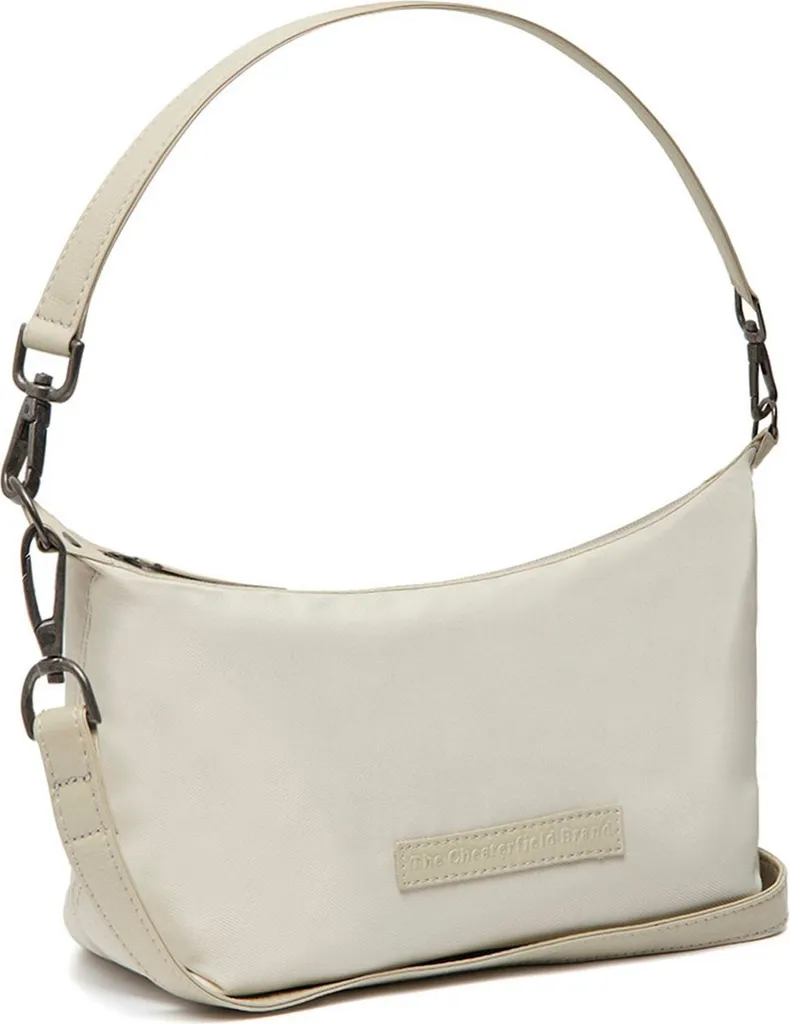 The Chesterfield Brand Lovund Borsa a Tracolla in Pelle Cream White