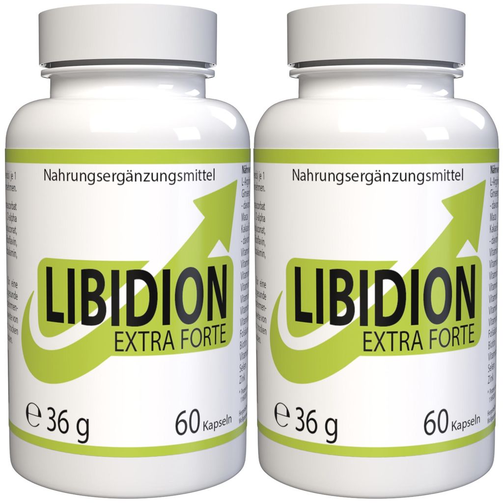 Libidion Extra Forte - 120 Kapseln (2x 60 Kapseln), 2er Pack