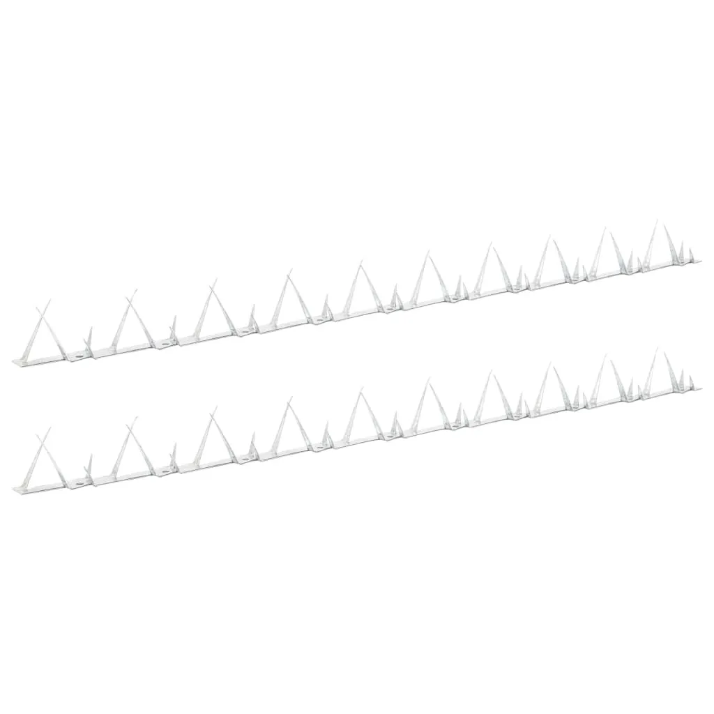 Barre anti-escalade acier contre intrusion pour clôture 1 m - Lot x2