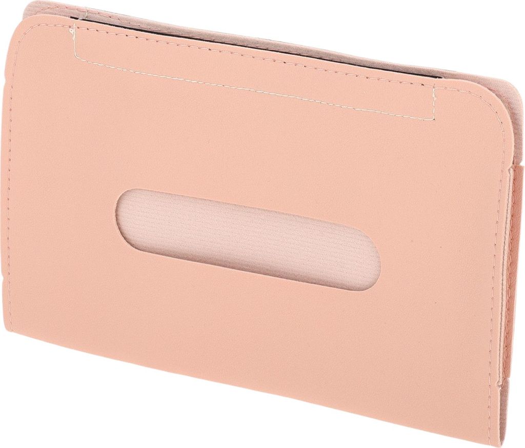 Auto Taschentuchhalter, Auto Sonnenblende Serviettenhalter, Auto Armlehne Taschentuchhalter, Pinkes Kunstleder Rücksitz Taschentuch Etui Taschentu...