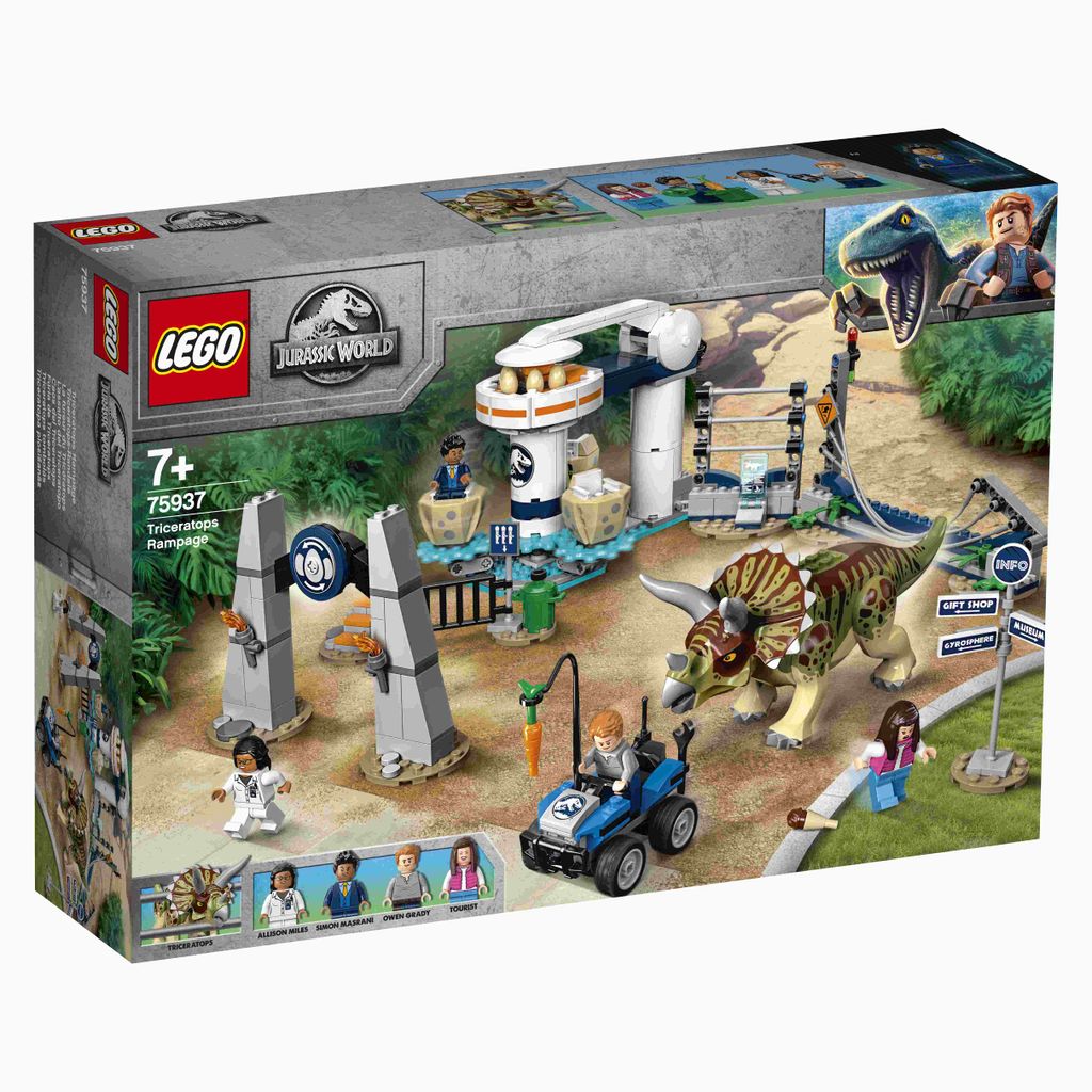 LEGO® Jurassic World 75937 Triceratops-Randale Bausatz Zdjęcie produktu 