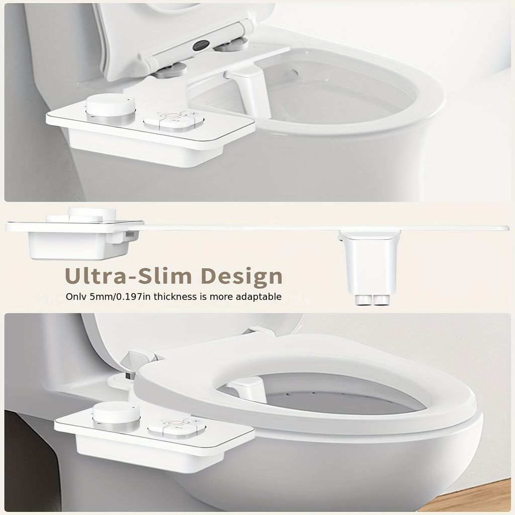 Bidet-Aufsatz, nicht elektrisch, Bidet-Toiletteneinsatz mit Produktbild 6