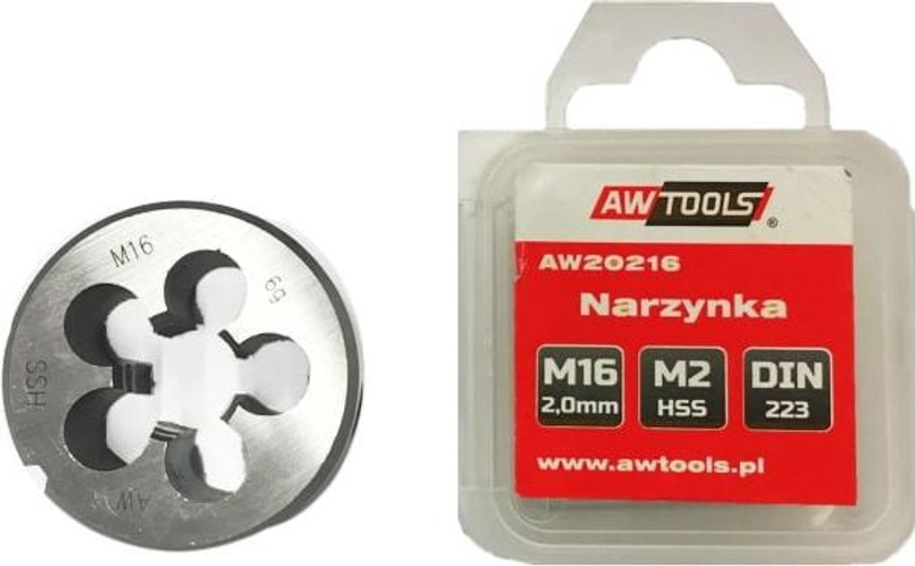Awtools Die M2 Hss / M5X0.80 Black Line