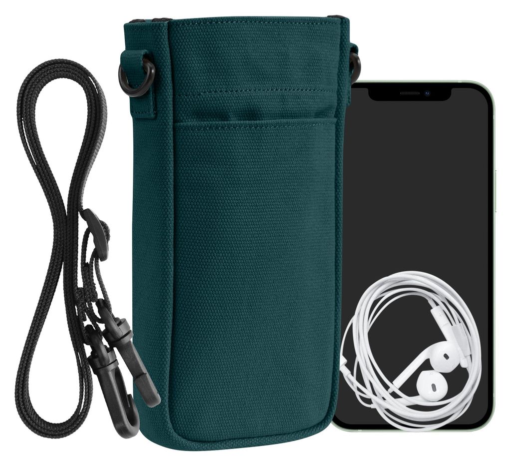 kwmobile Handytasche für Smartphones XXL - 7" - Canvas Produktbild 