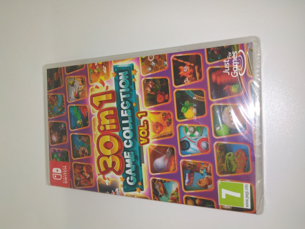 Teyon 30 in 1 Game Collection Volume 1, Nintendo Switch, E10+ (Jeder über 10 Jahre)
