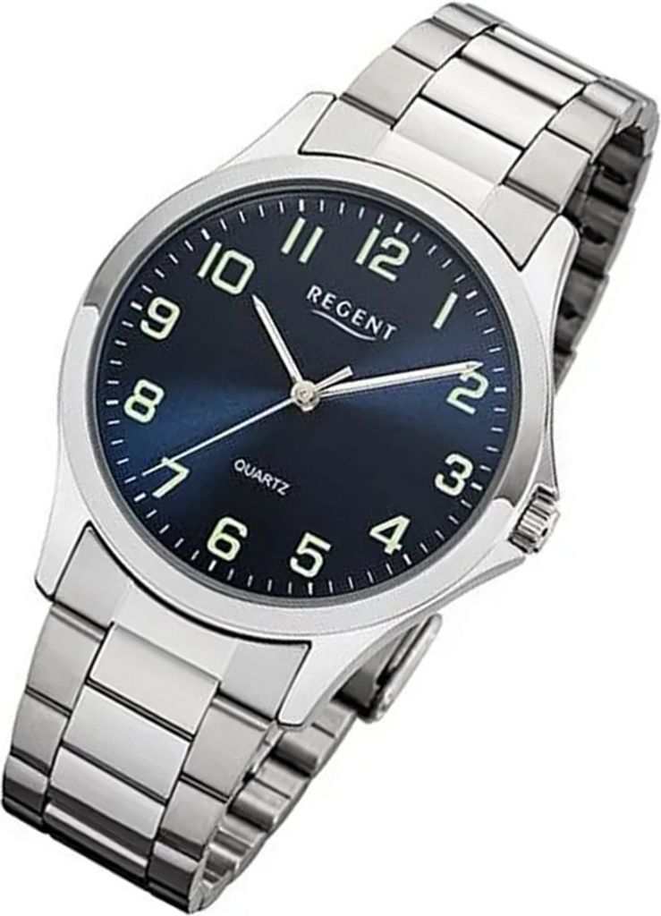 Regent Herren Uhr Metallarmband 1152406 Metall Armband-Uhr Produktbild 