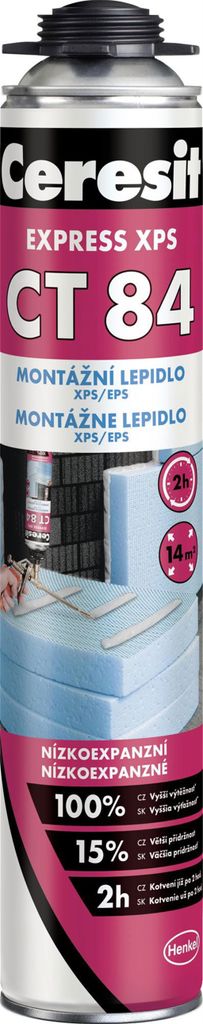 Ceresit Polyurethan-Klebstoff CT 84 Express XPS Produktbild 