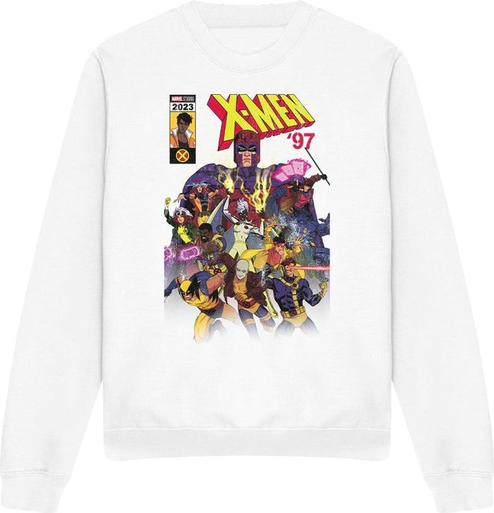 Marvel - "X-Men" Sweatshirt für Herren/Damen Uni TV3388 (S) (Weiß)