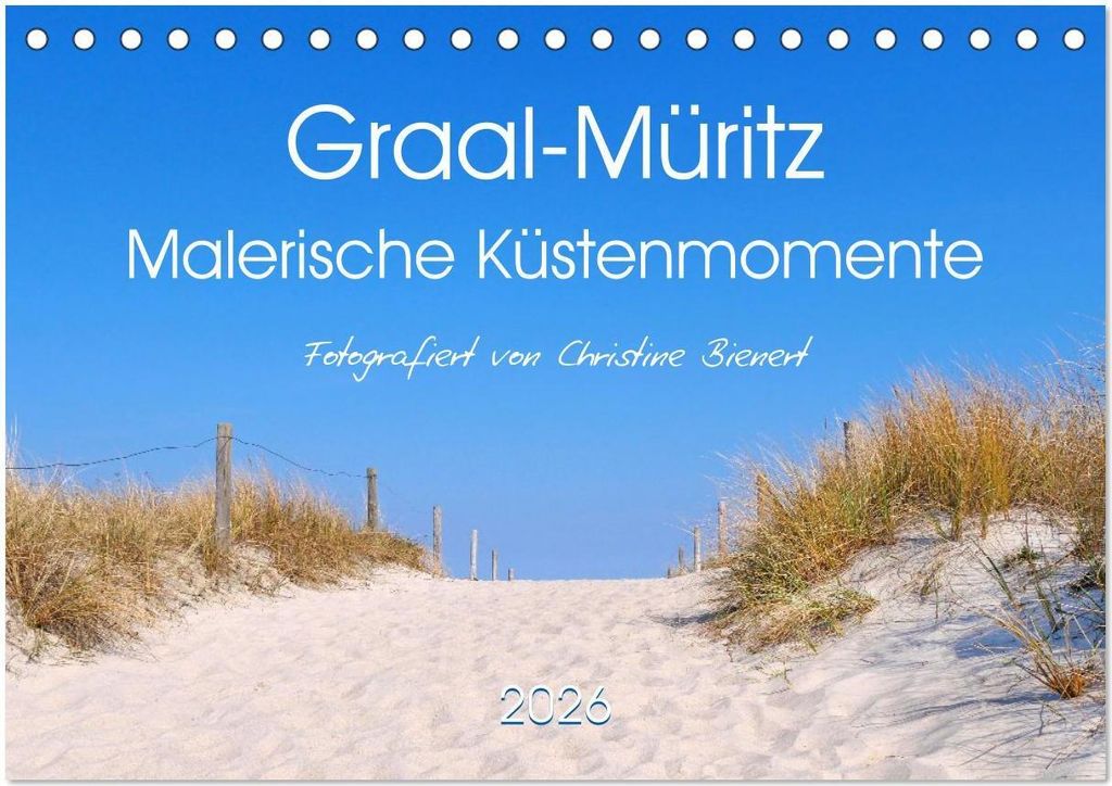 Graal-Müritz, Malerische Küstenmomente (Tischkalender 2026 DIN A5 quer), CALVENDO Monatskalender