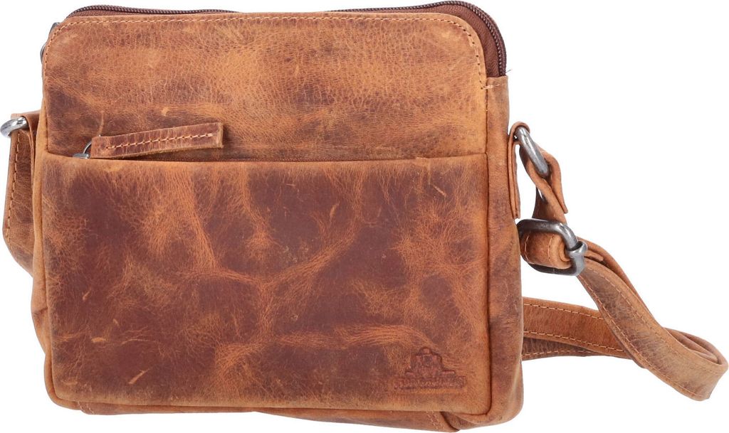 The Skandinavian Brand Damen Ledertasche  Cognac Produktbild 