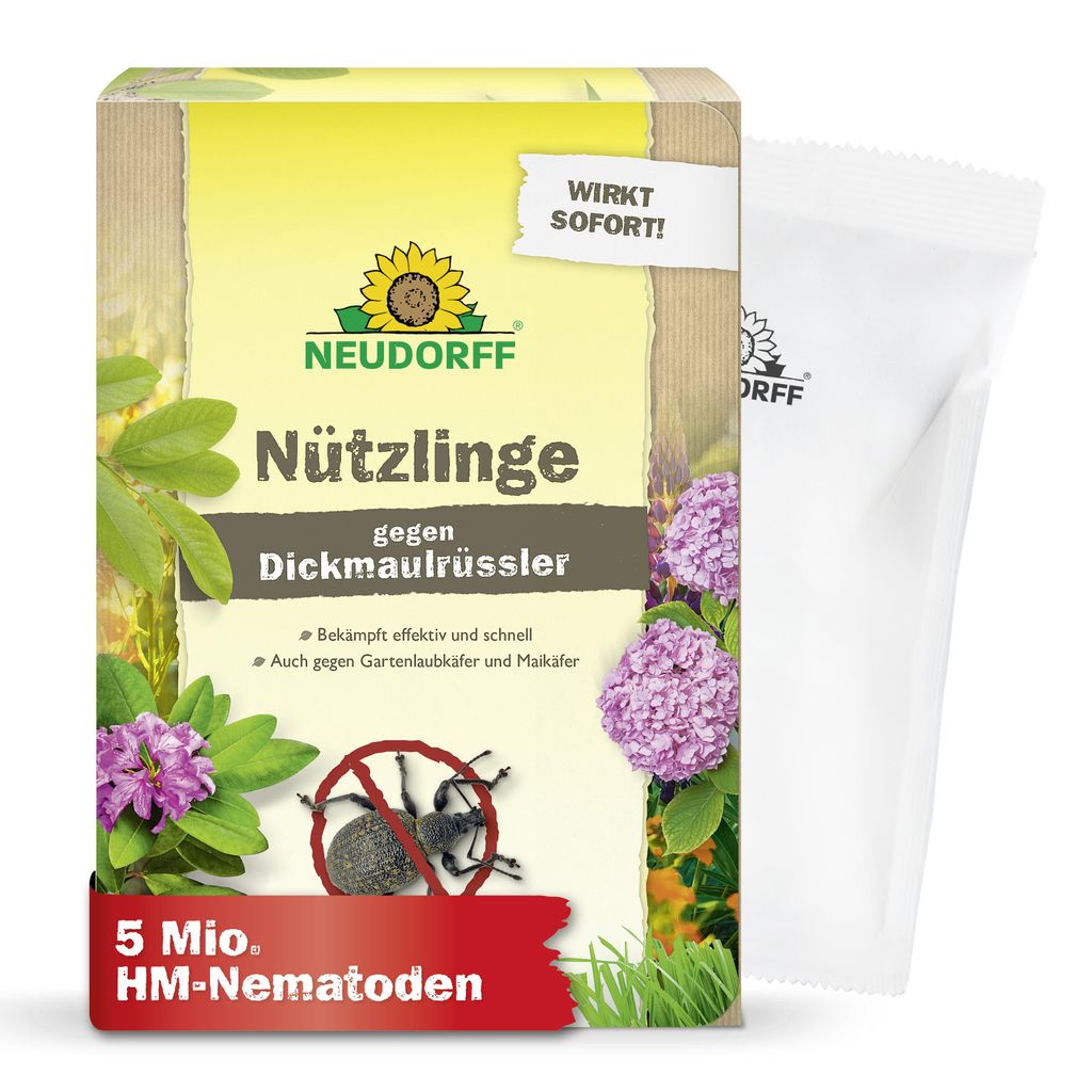 Neudorff Nützlinge gegen Dickmaulrüssler – 5 Mio. Produktbild 