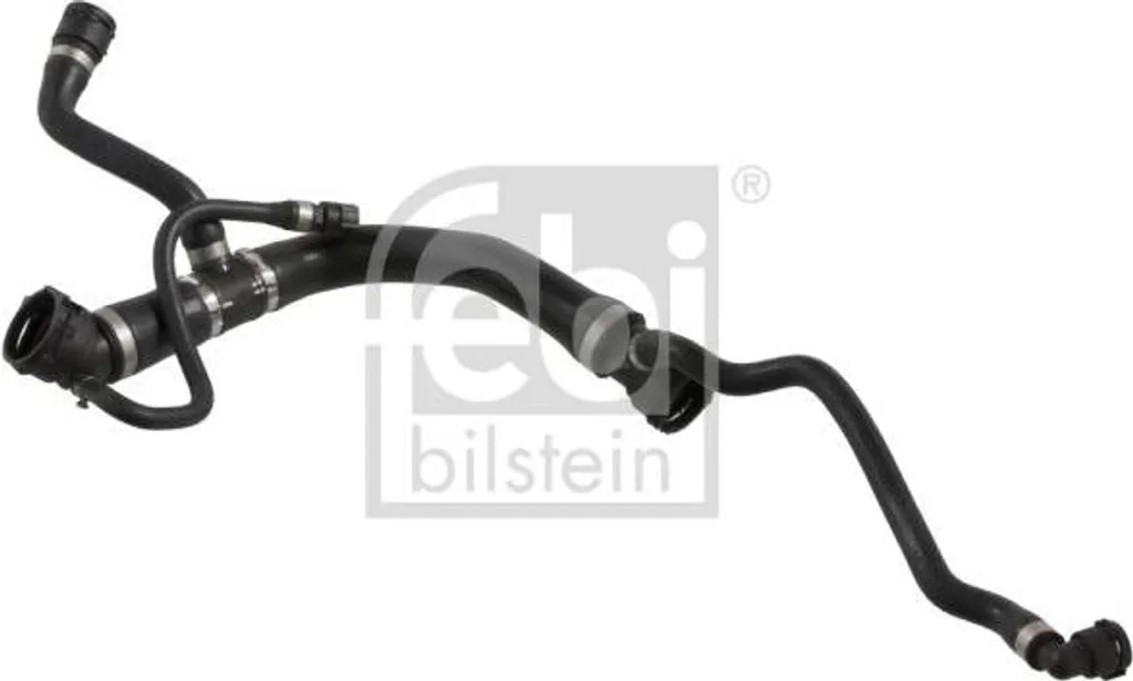 Tubo Acqua Radiatore Febi 46038 per BMW X5 E53 - Ricambio OE 17127526856
