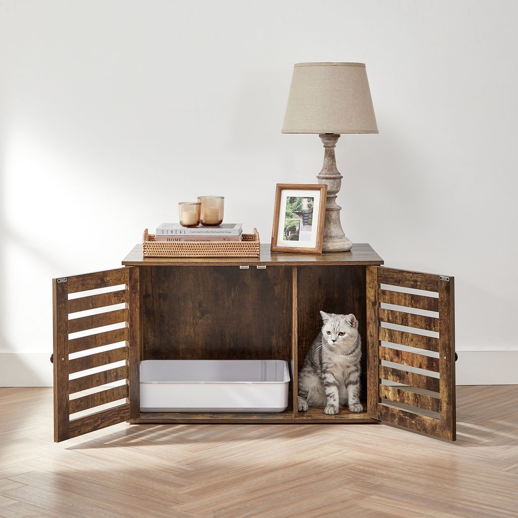 FEANDREA Katzentoilette, 80x53x49,2cm, stark, langlebig, Produktbild 5