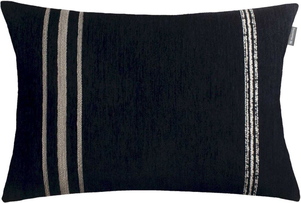 MUSTERRING Zierkissenhülle SQUARE Schwarz 40 x 60 cm