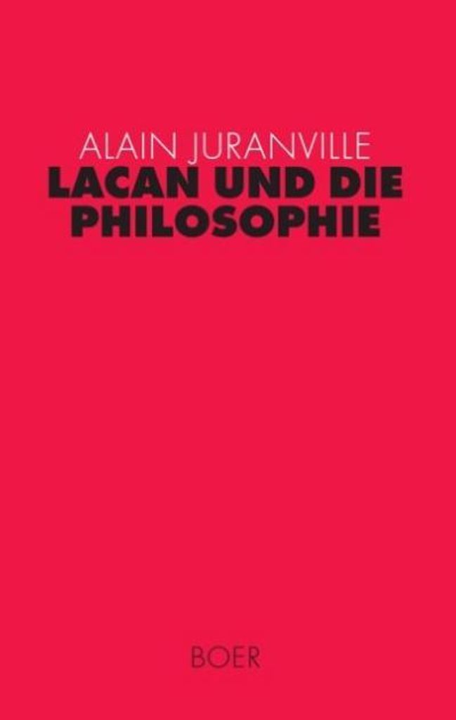 Lacan und die Philosophie