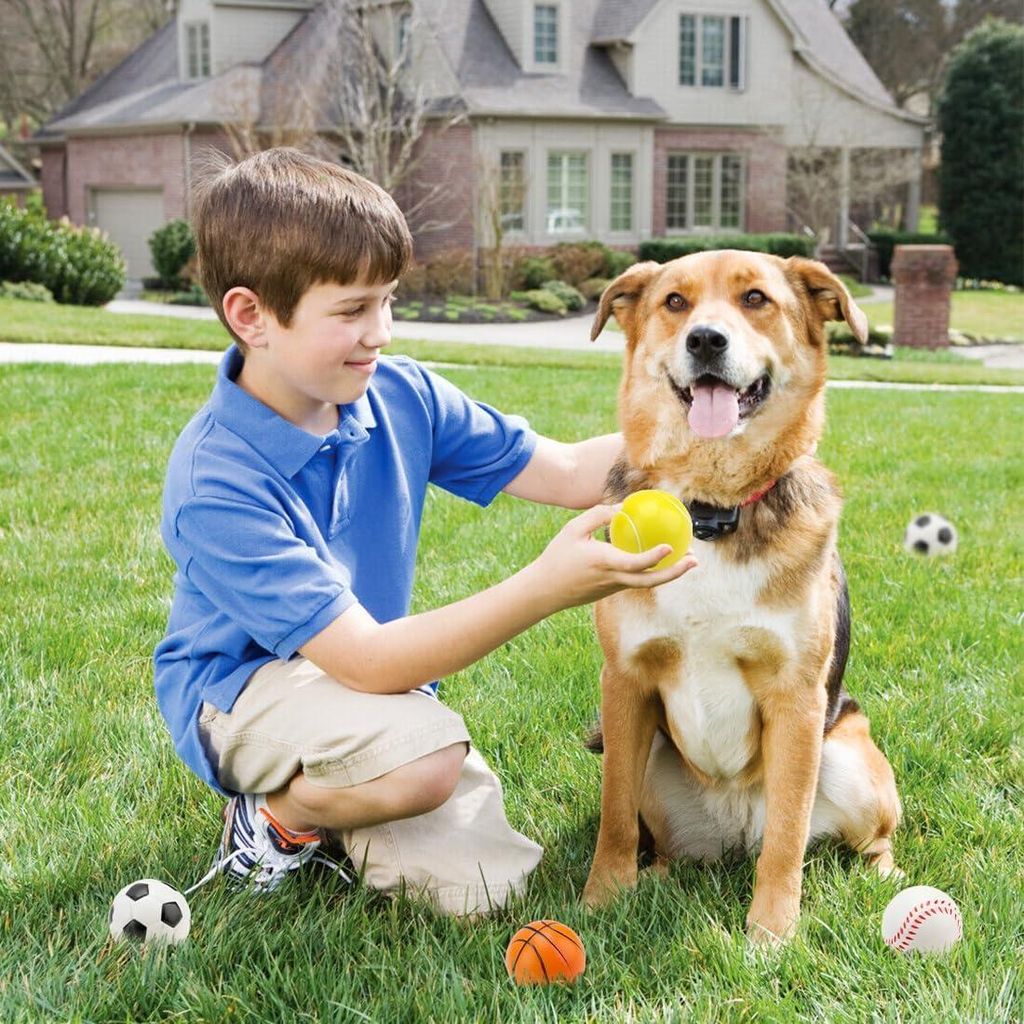 12 Stück Mini-Schaumstoff-Stressbälle - Antistressball für Kinder und Erwachsene - Sportbälle zur Stresslinderung