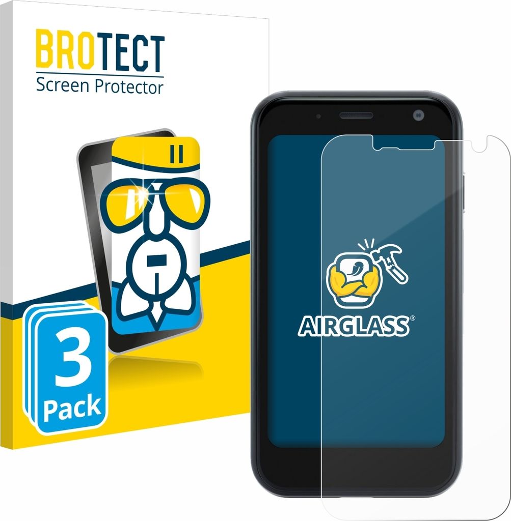 3x BROTECT Schutzglas für Palm Mini Smartphone Schutzfolie Produktbild 