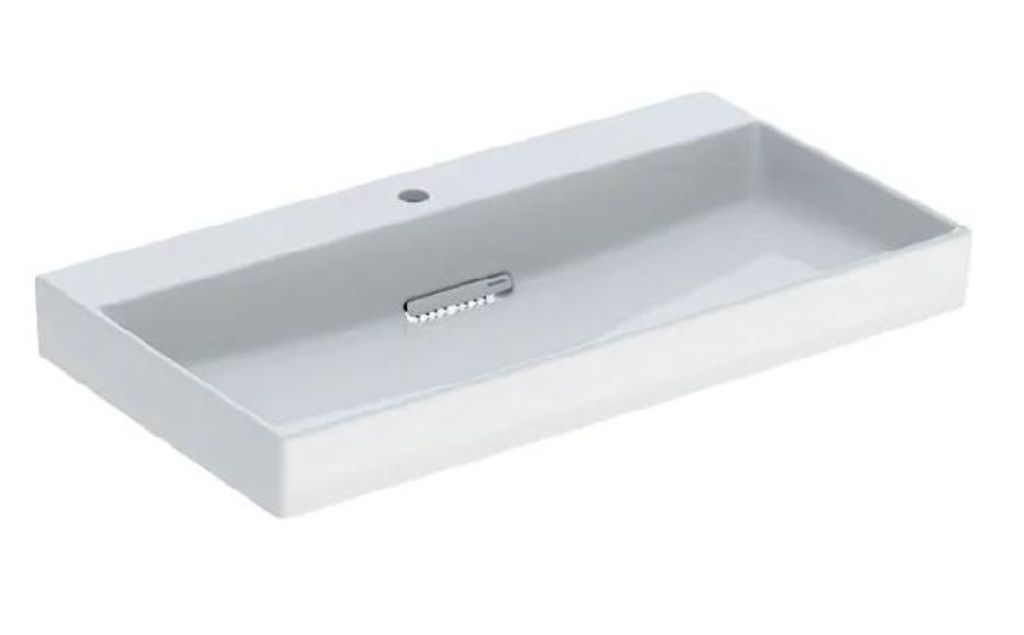 Geberit ONE Waschtisch Abgang horizontal, 90x14,2x48cm, 505.038.00.1