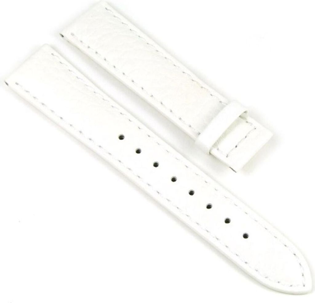 Festina Ersatzband Uhrenarmband Leder Band Weiss 18mm F16127/D F16227/