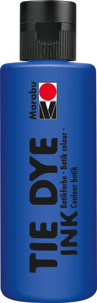 Marabu Batikfarbe TIE DYE INK 80 ml 053 dunkelblau