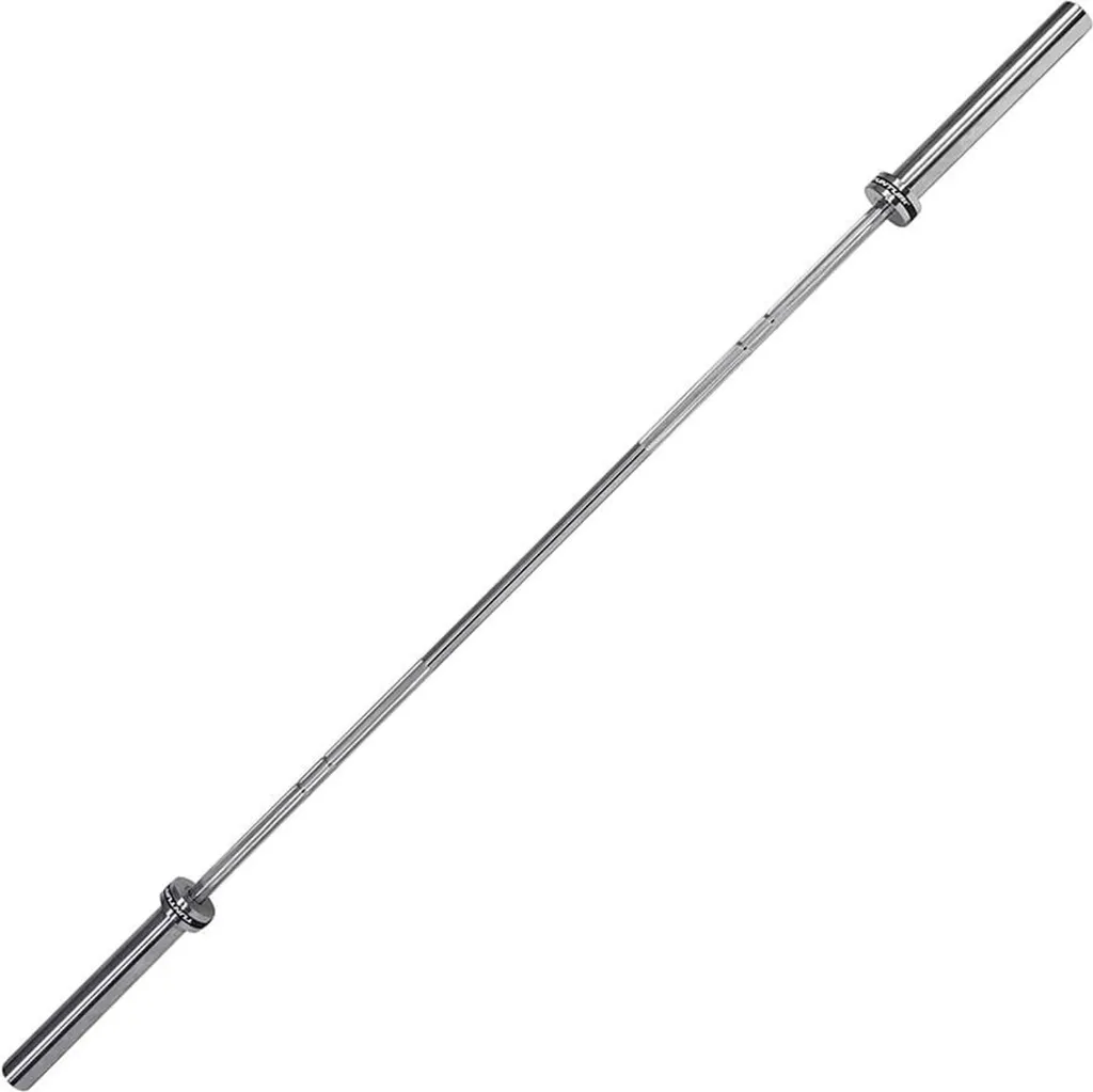 Barre Olympique 201cm Tunturi Cross Fit avec Poignée Ergonomique 25mm