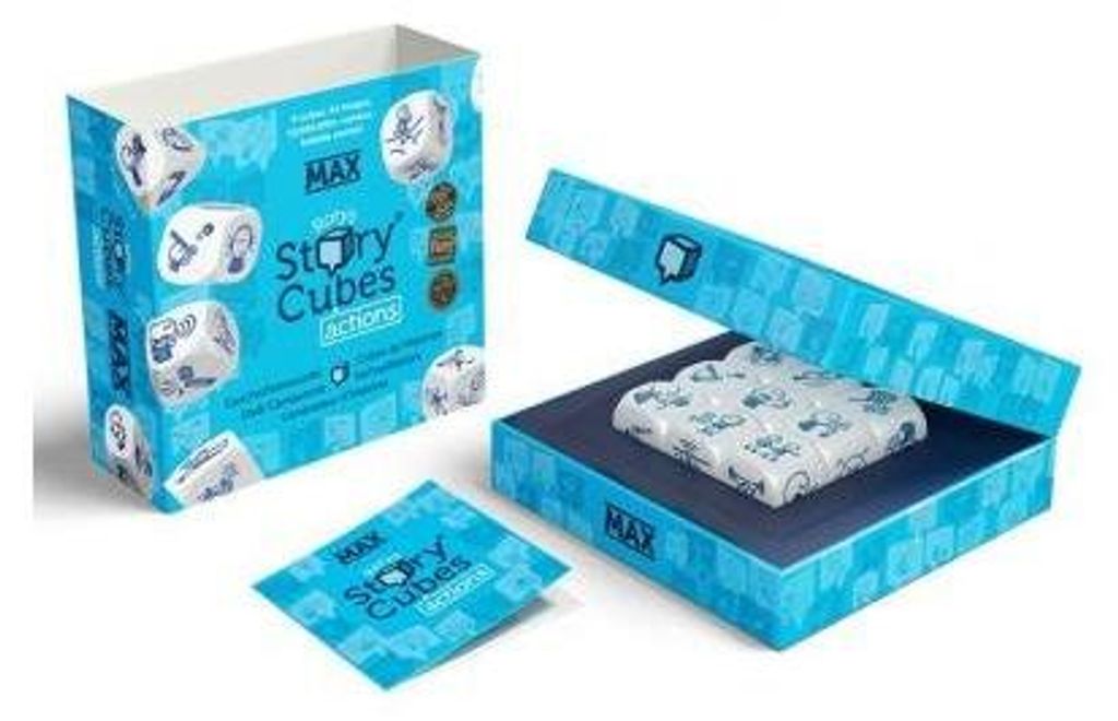 Rory's Story Cubes: Actions Max (Edición italiana) – Juego Imagen del producto 