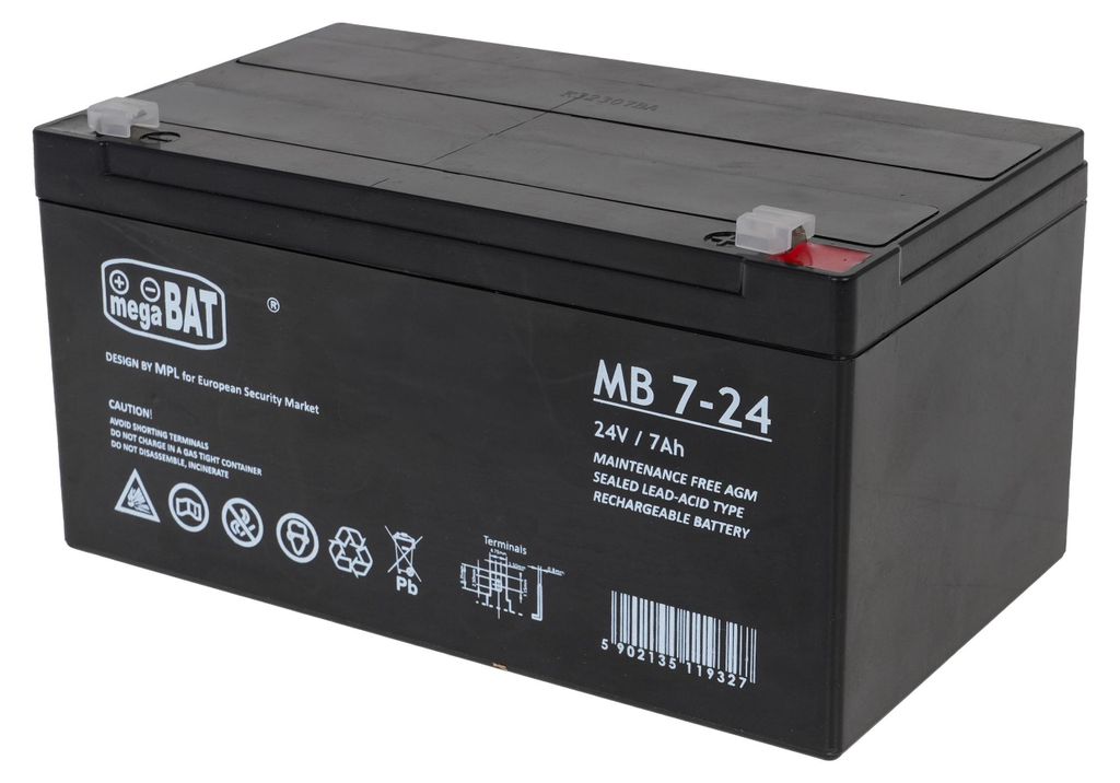 Akumulator żelowy 24V/7Ah do pojazdów elektrycznych dla Image du produit 