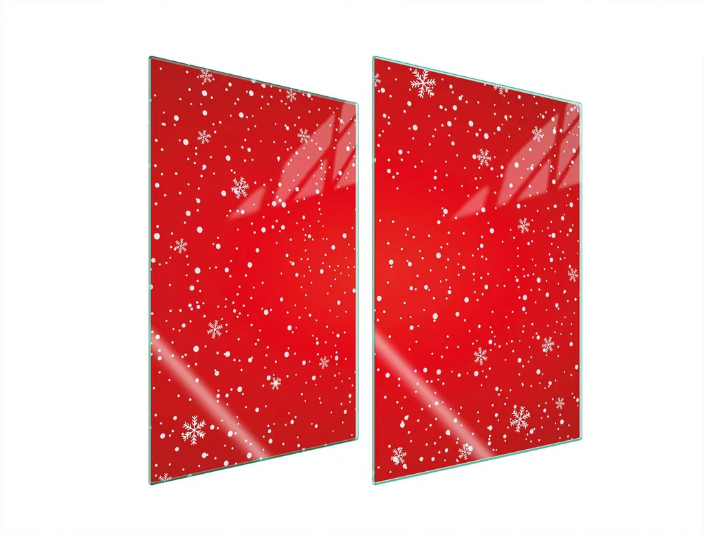 Copriforno Vetro Temperato 35x52 Rosso: L'Eleganza della Ceramica