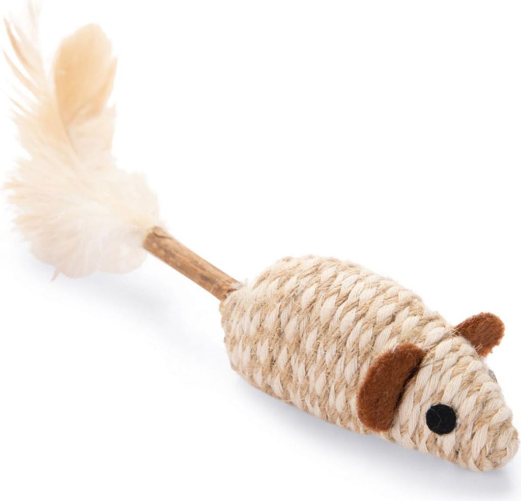 Beeztees Katzenspielzeug Catnip Matatabi Maus 12 cm