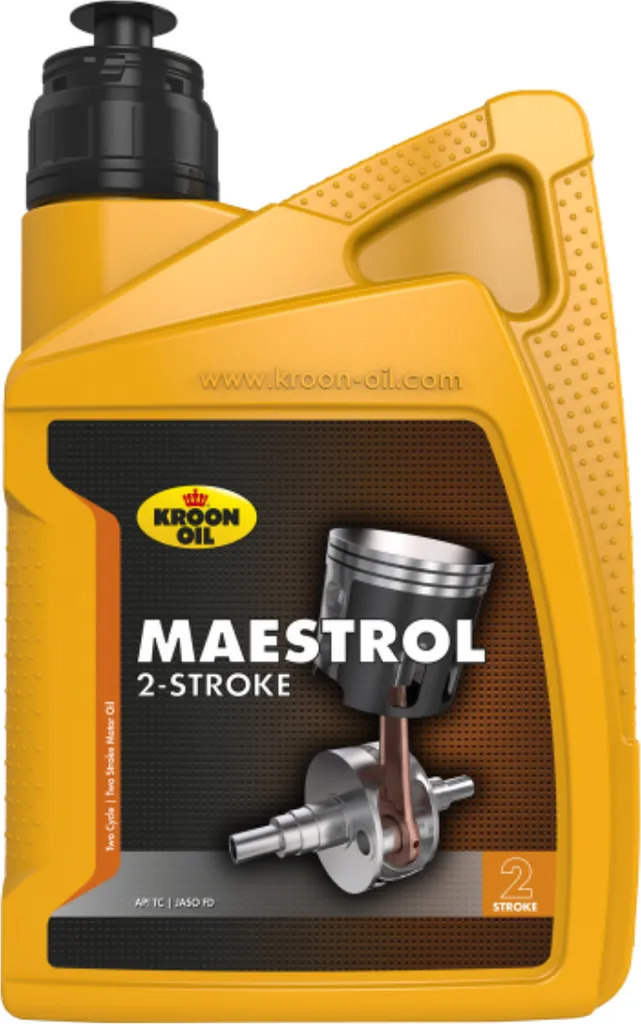 Kroon Olio Maestrol 2 Tempi 1L | Mix Semisintetico per Uso Intensivo