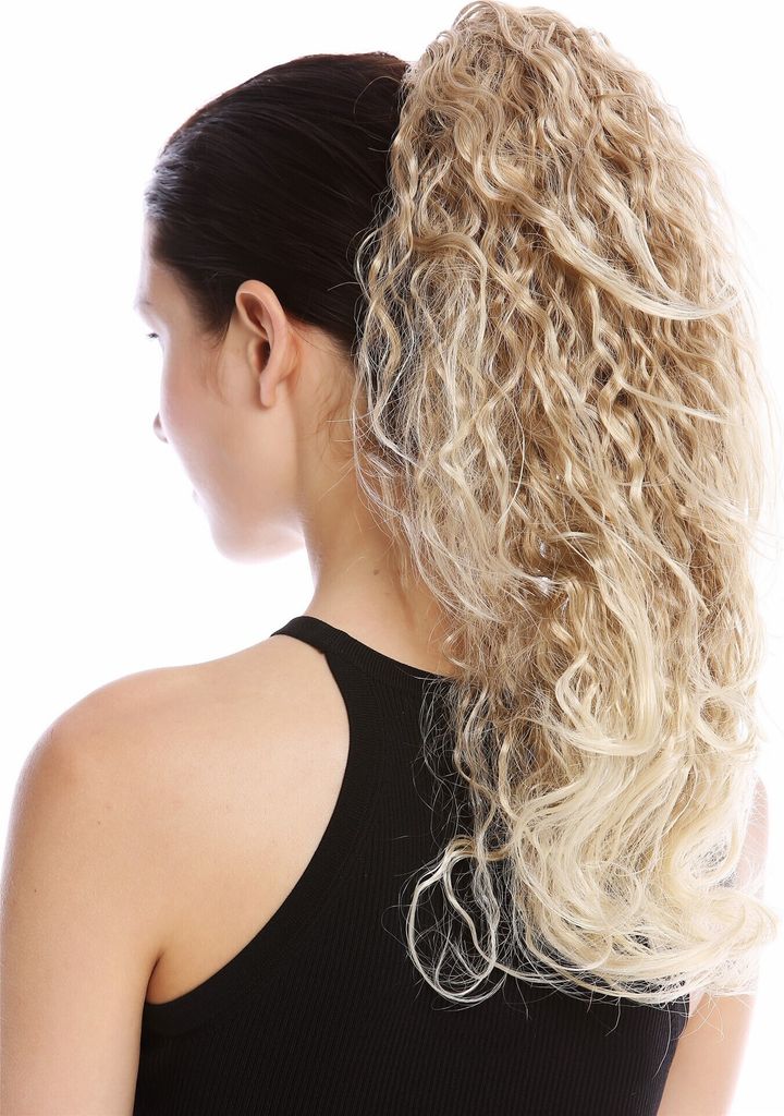 WIG ME UP Zopf Pferdeschwanz Wild Gelockt Rasta Blond Mix 237-V-15T613