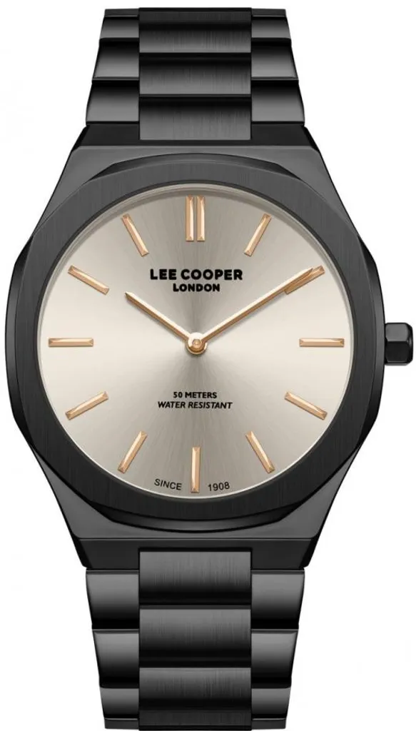 Montre homme chic graphite Lee Cooper LC08275.060 idéale pour le bureau
