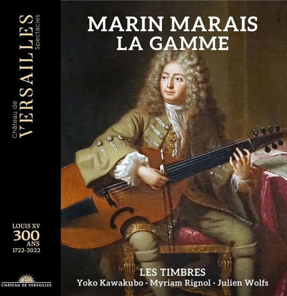 La Gamme de Marais Paris 1723 partition de musique baroque rare