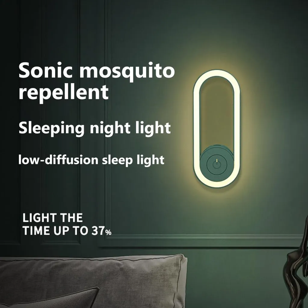 OFFERTA Lampada Antizanzare Elettrica: Repellente Ultrasuoni a Muro
