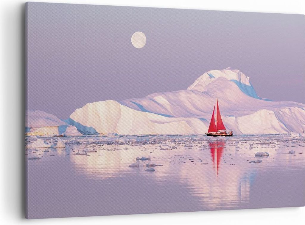 Bild auf Leinwand - Leinwandbild - Einteilig - Segelschiff Produktbild 