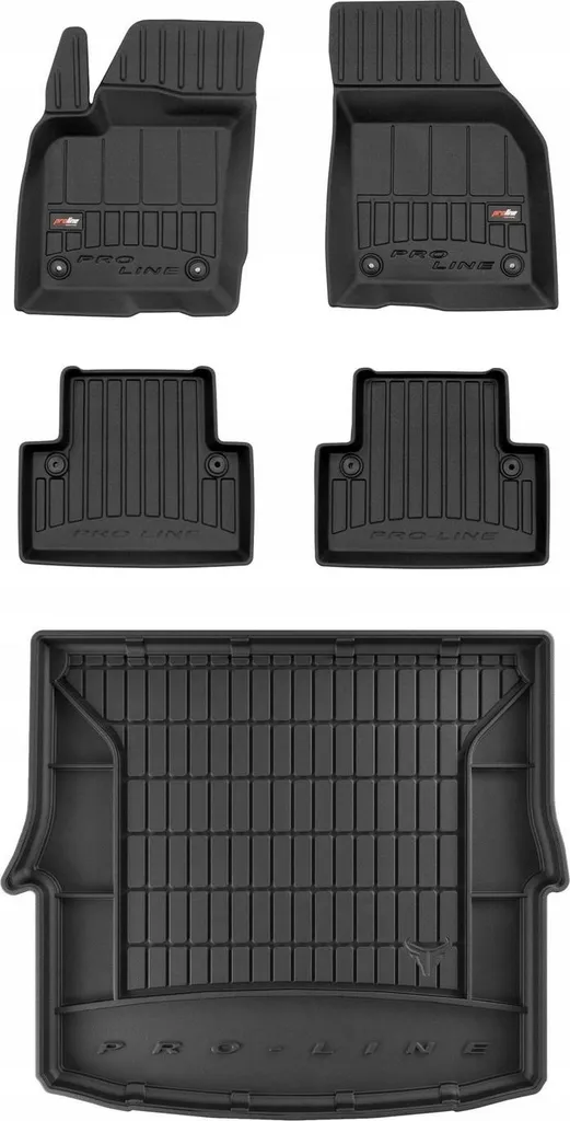 Tappetini Auto Gomma 3D Volvo S40 2004-2012 | Su Misura Inodore