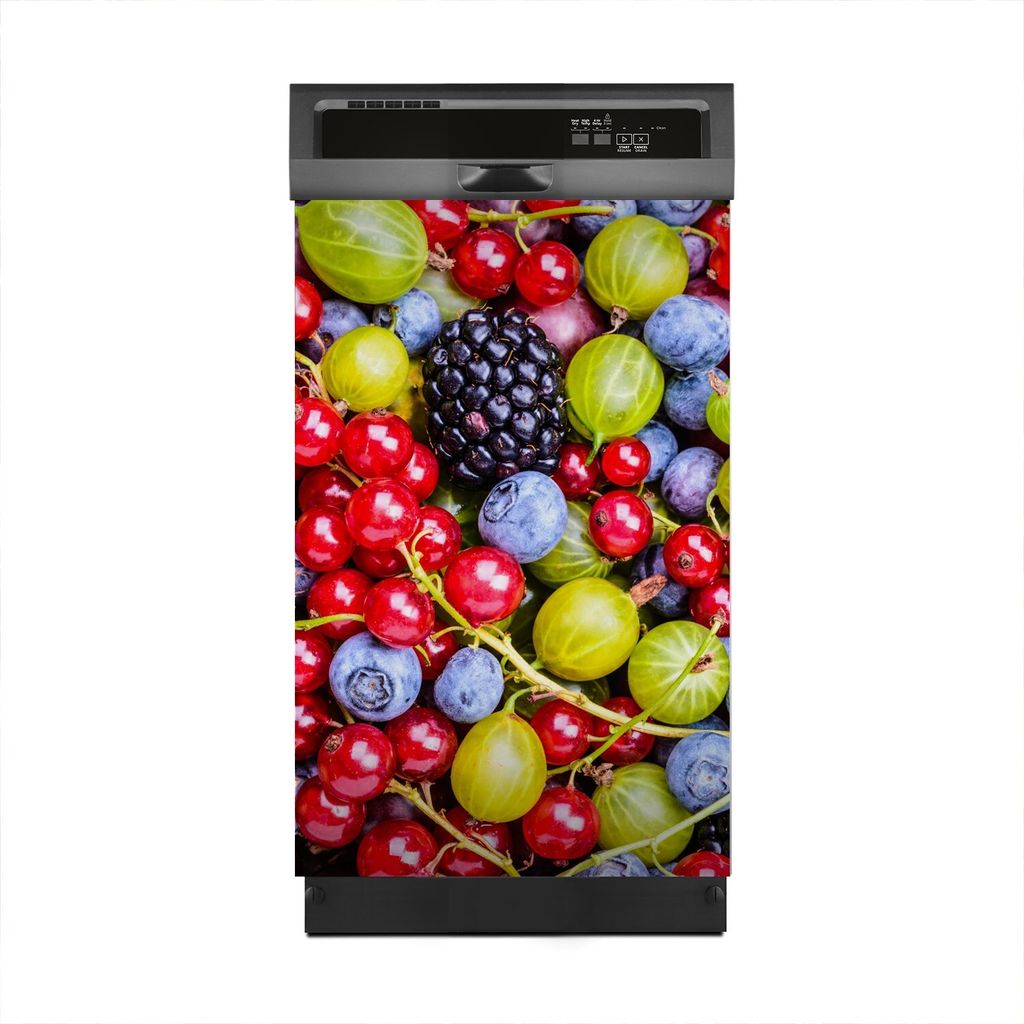 Magnete Dekorative 45x70 cm Küche Magnetmatte Spülmaschine - Farblich Früchte