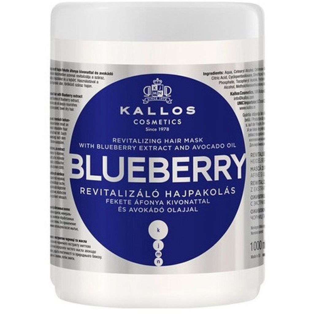 Kallos KJMN Blueberry Revitalising Mask 1000ml, 1000 ml, Produktbild 