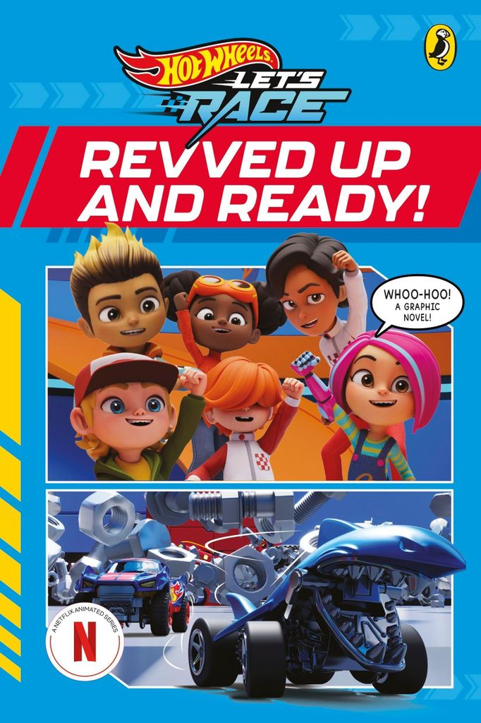 Hot Wheels: Let's Race: Revved Up and Ready!: Graphic Novel Produktbild 