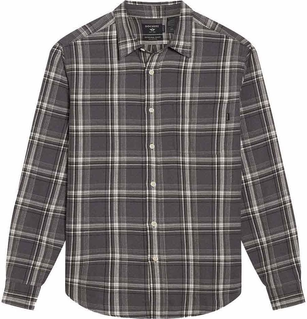 Dockers Original Slim Langarmhemd Grau 2XL Mann Grau 2XL