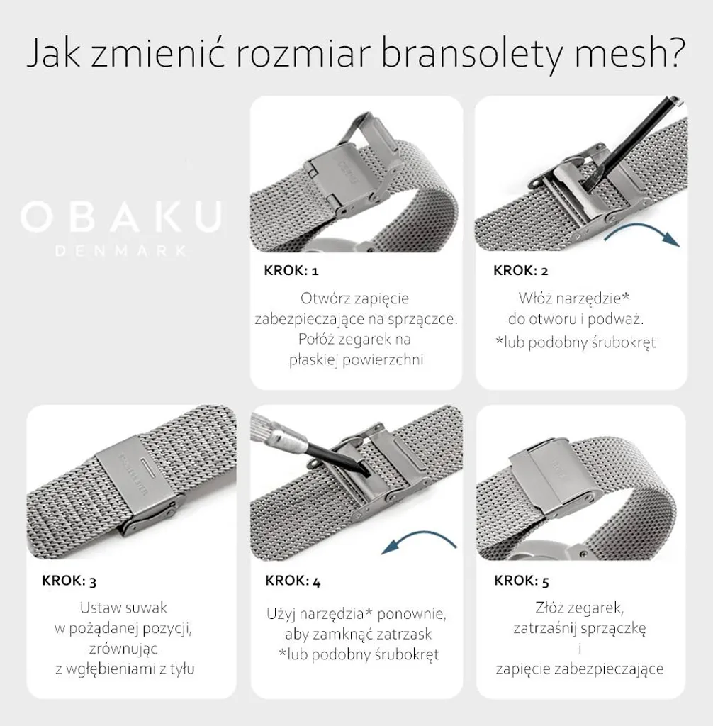 Orologio Obaku V129LVJMJ Grigio Donna | Minimalismo Danese e Zen - 3
