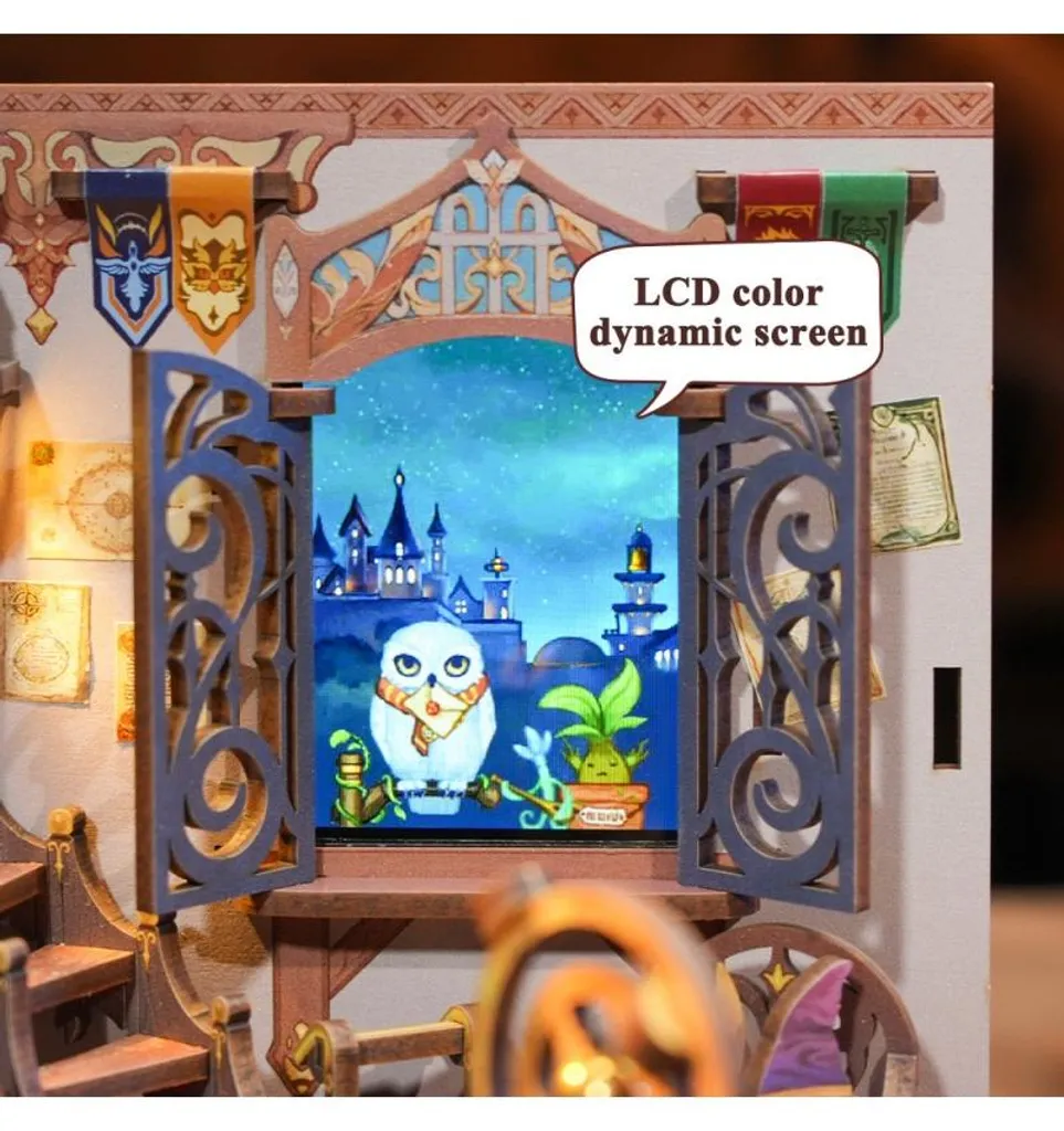 Puzzle 3D Magic Shop Tonecheer - Activité créative et déco zen à assembler