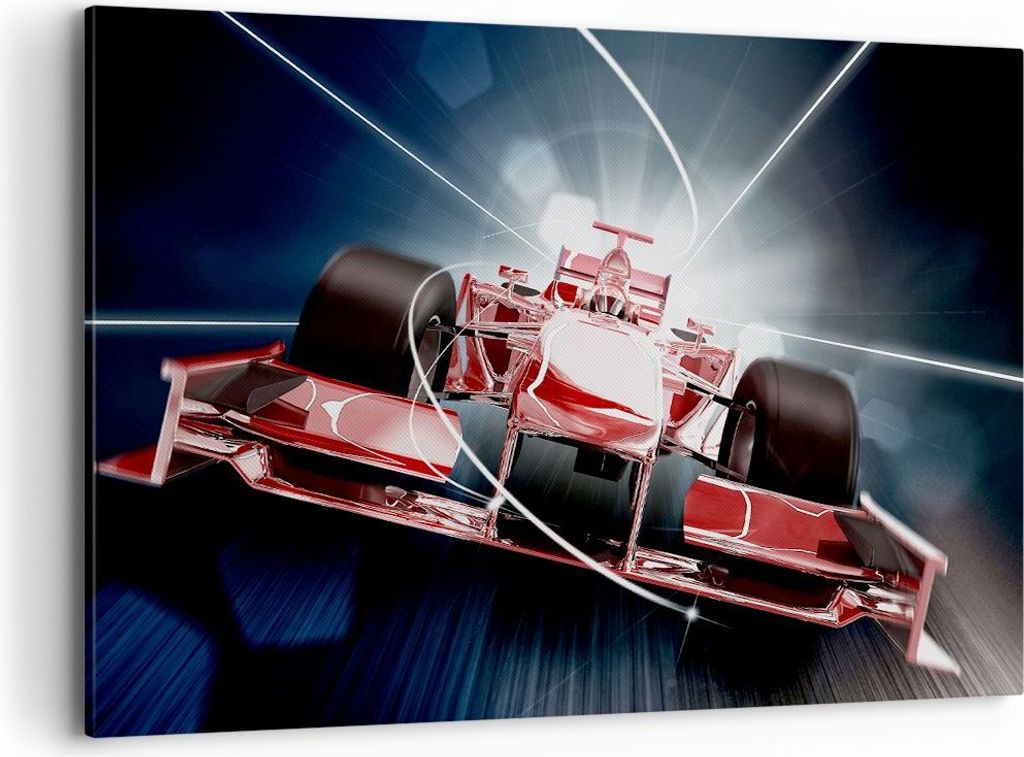 Bild auf Leinwand - Leinwandbild - Formel Geschwindigkeit Produktbild 