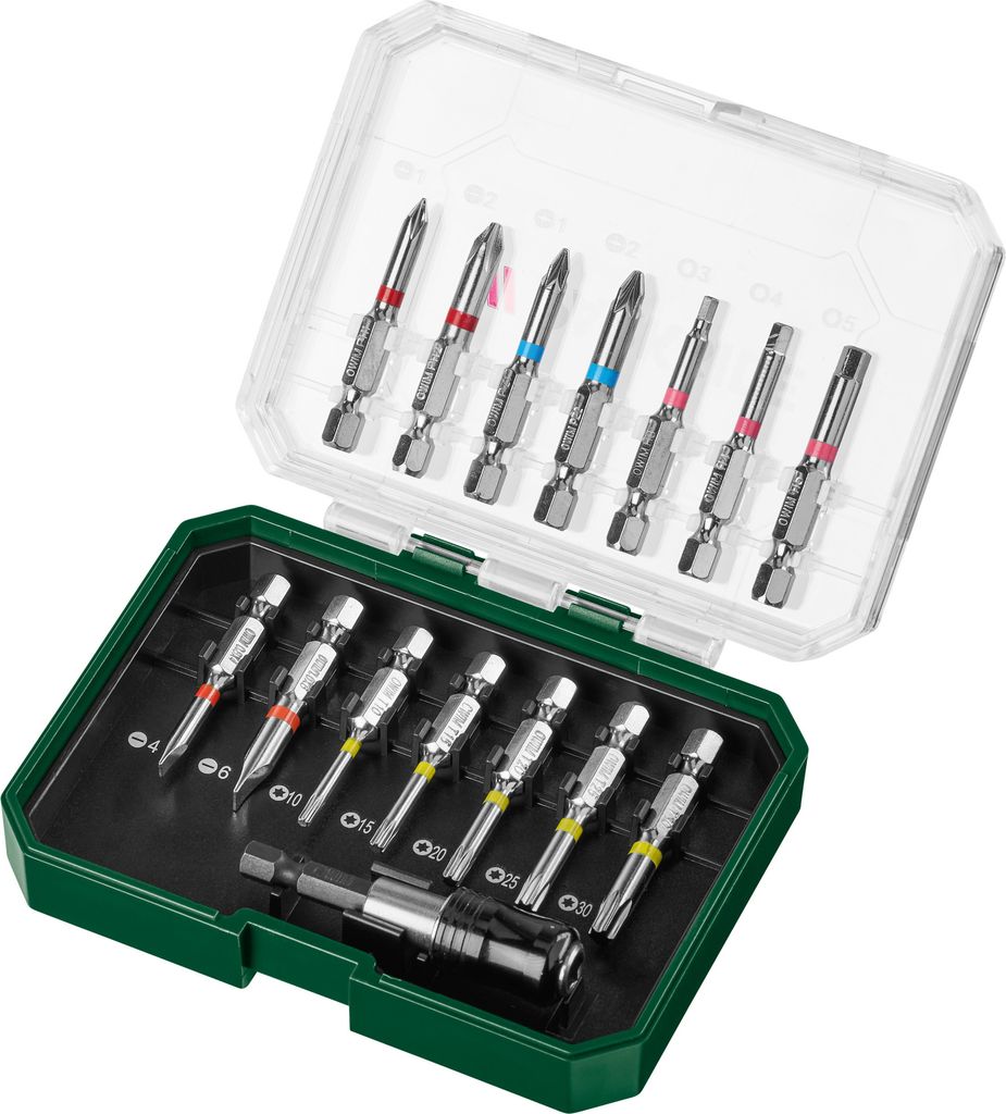 PARKSIDE® Bit Satz PBS 4 A1 (50mm 15tlg) Produktbild 